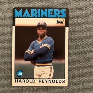 1986 Topps Baseball Card
